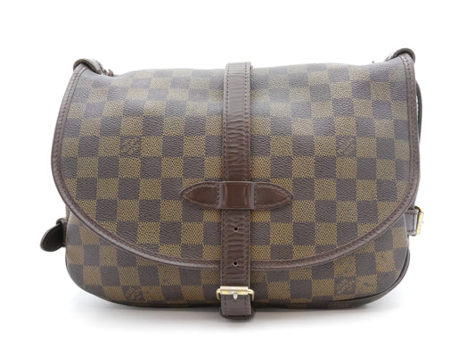 LOUIS VUITTON Damier Saumur SP Order Shoulder Bag