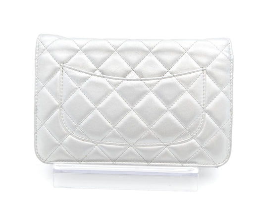 CHANEL Matelasse Coco Mark Chain Wallet Shoulder Bag