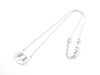 Dior Cat Turquoise Silver Necklace