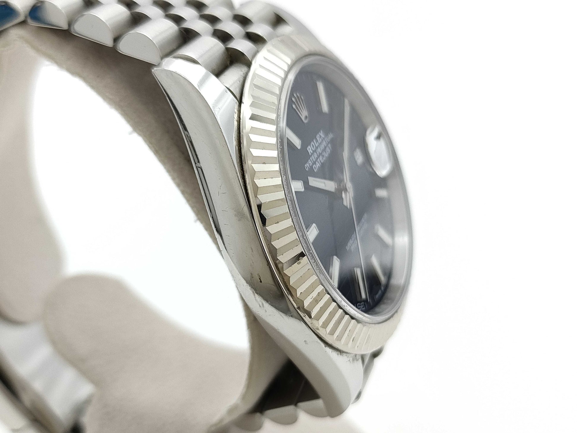 ROLEX 126334 358003M2 Blue Fluted Motif Men's Watch
