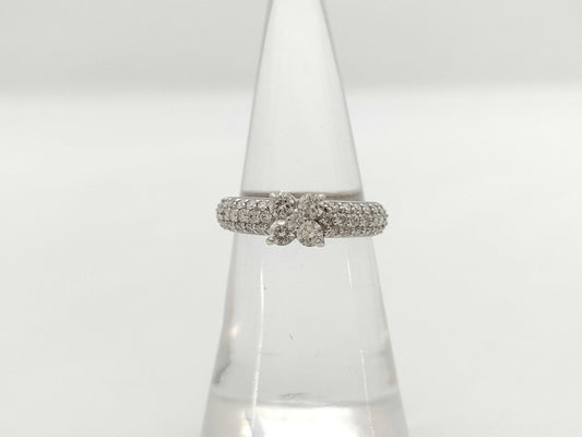 Ponte Vecchio D0.70ct K18WG 4.1g Ring