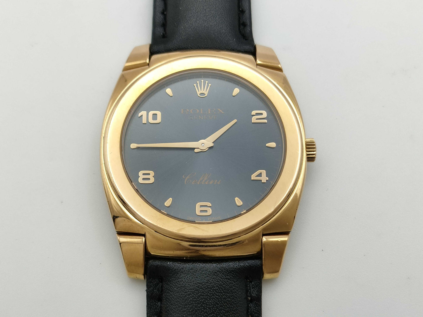 ROLEX Cellini 5330 K667378 Hand-Wound K18 Men's Watch