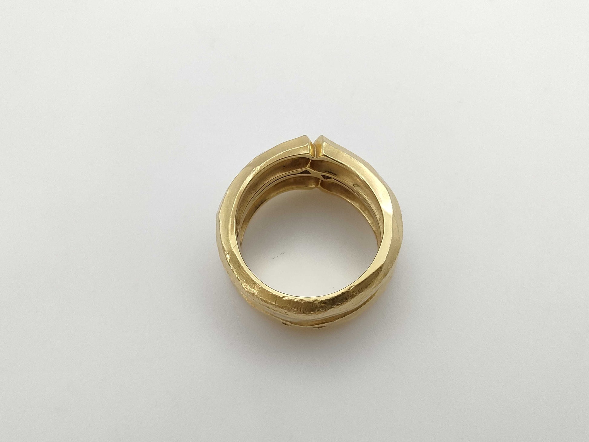 Cartier Bamboo #59 YG 750 19.6g Ring