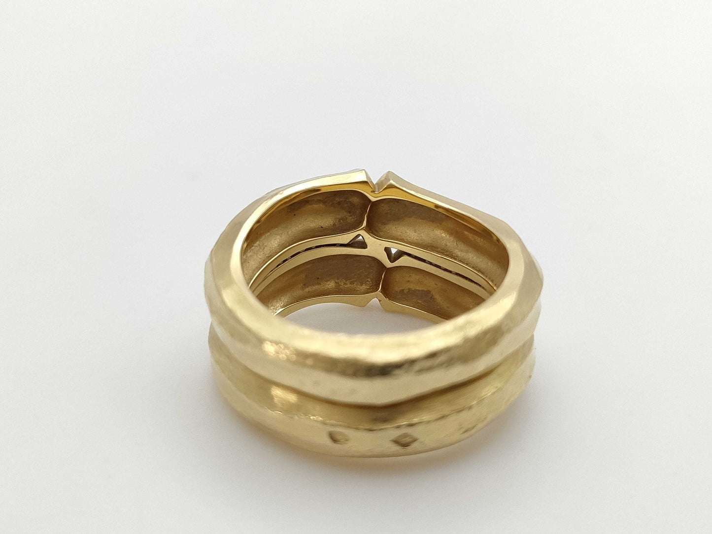 Cartier Bamboo #59 YG 750 19.6g Ring