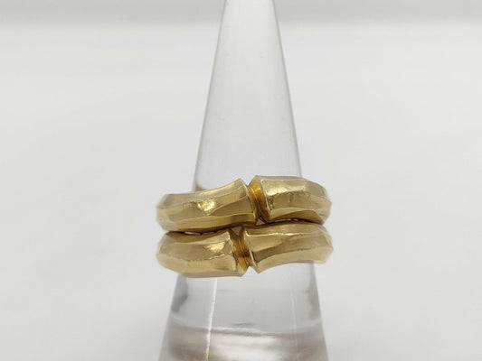 Cartier Bamboo #59 YG 750 19.6g Ring