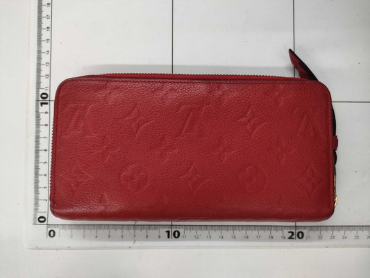 LOUIS VUITTON Empreinte Zippy Cerise Wallet, 2018, G Hardware, SP4168