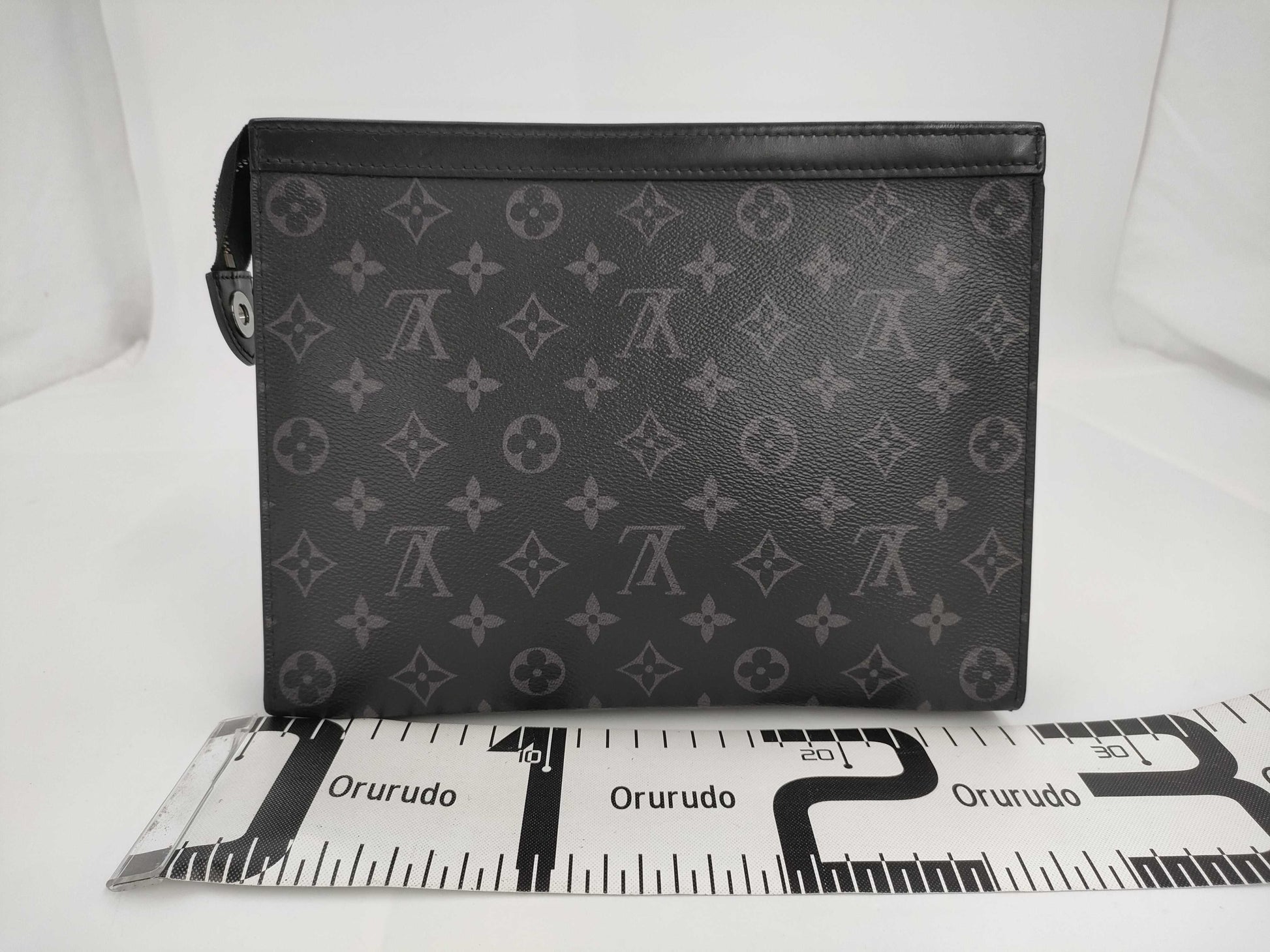 LOUIS VUITTON Louis Vuitton Eclipse Pochette Voiage MM 2020 IC Tag Clutch SV Hardware TA4230 Second Bag