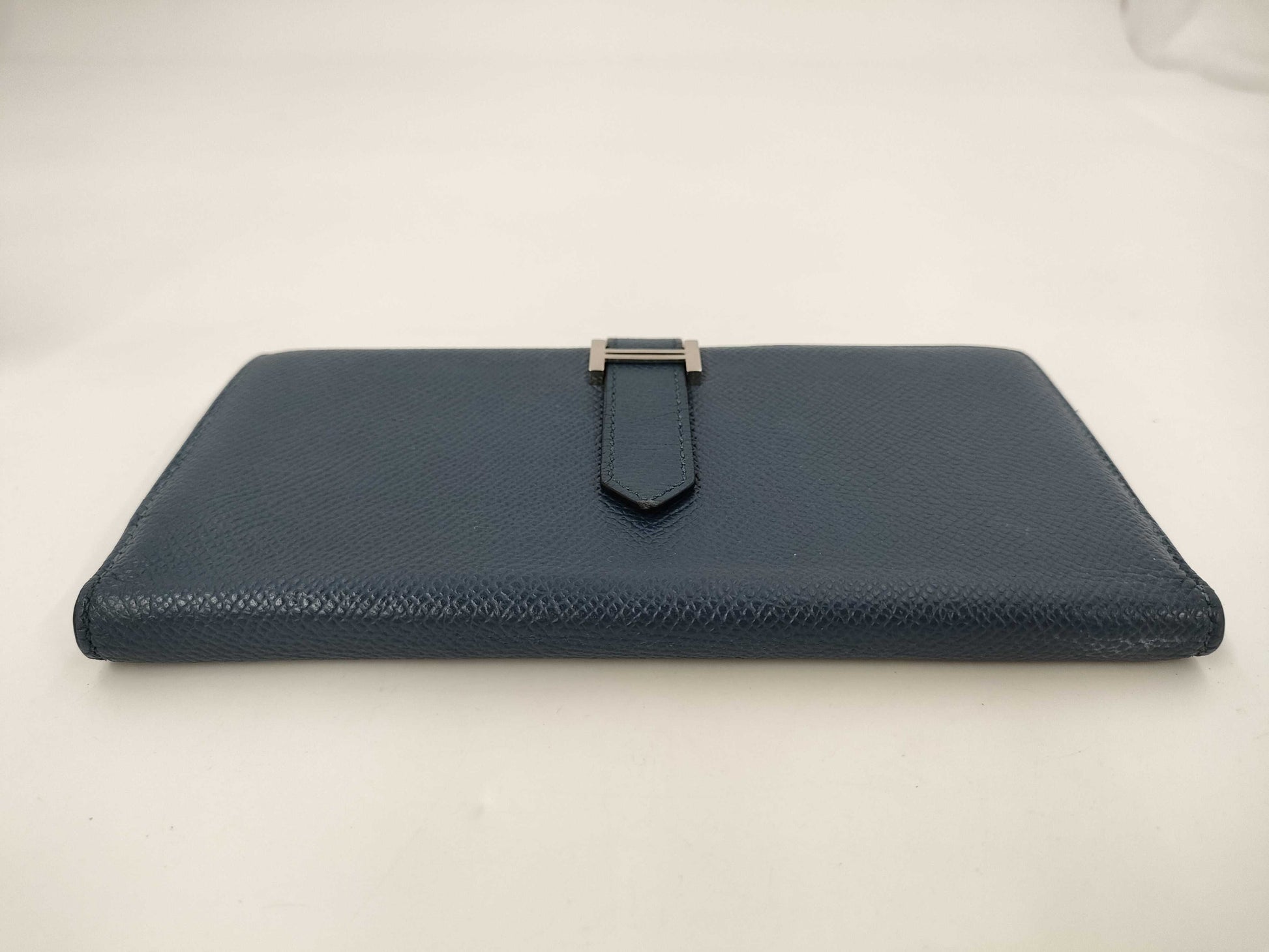 HERMES Beance Souffre Epson 2019 D Engraved Blue SV Hardware Wallet