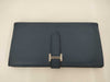 HERMES Beance Souffre Epson 2019 D Engraved Blue SV Hardware Wallet