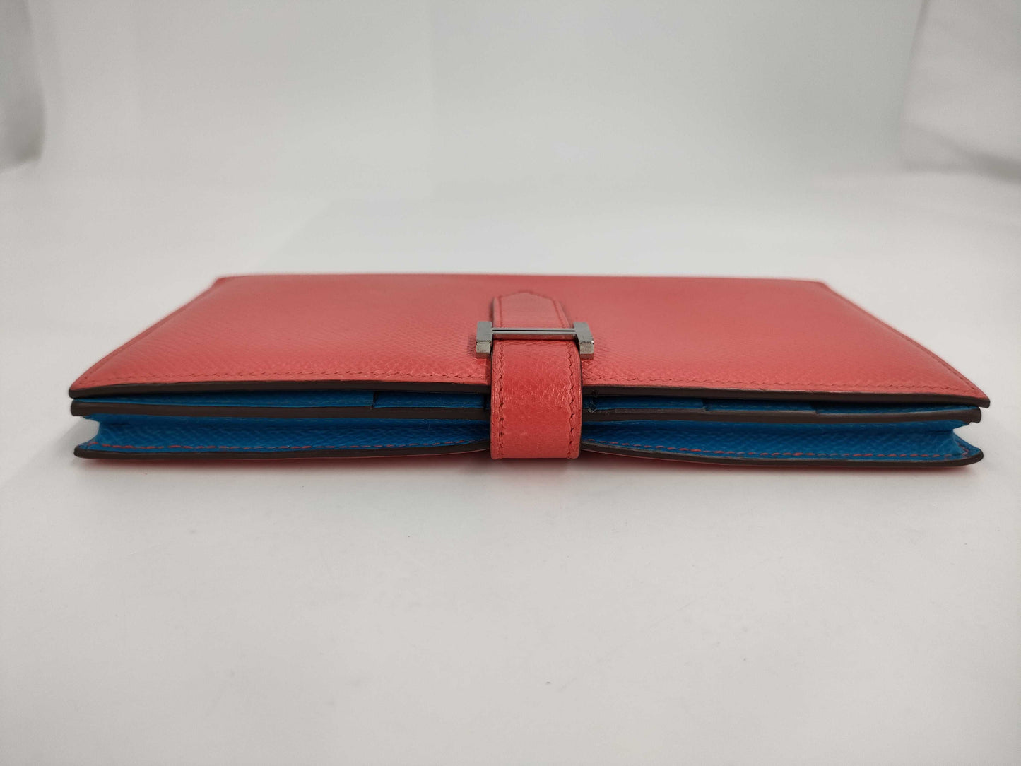 HERMES Beance Souffre Epson 2021 Z Engraved Orange x Blue SV Hardware Wallet