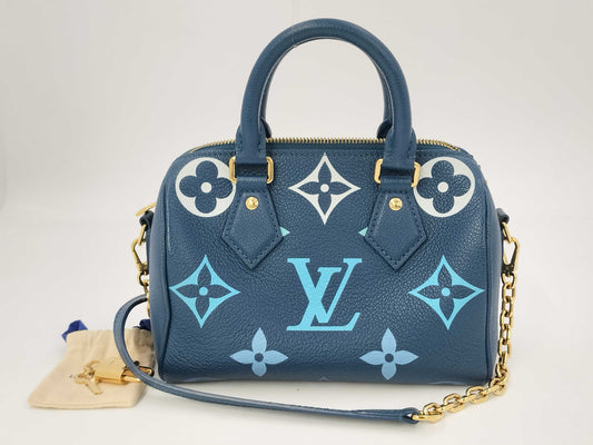 LOUIS VUITTON Louis Vuitton Speedy Bandouliere 20 IC Chip Handbag