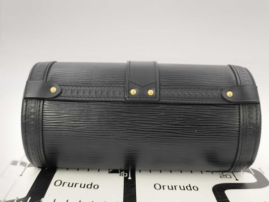 LOUIS VUITTON Epi Papillon Black Shoulder Bag