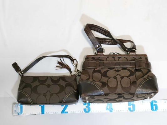 COACH Signature COACH Signature Bag 2 Pieces Bag
