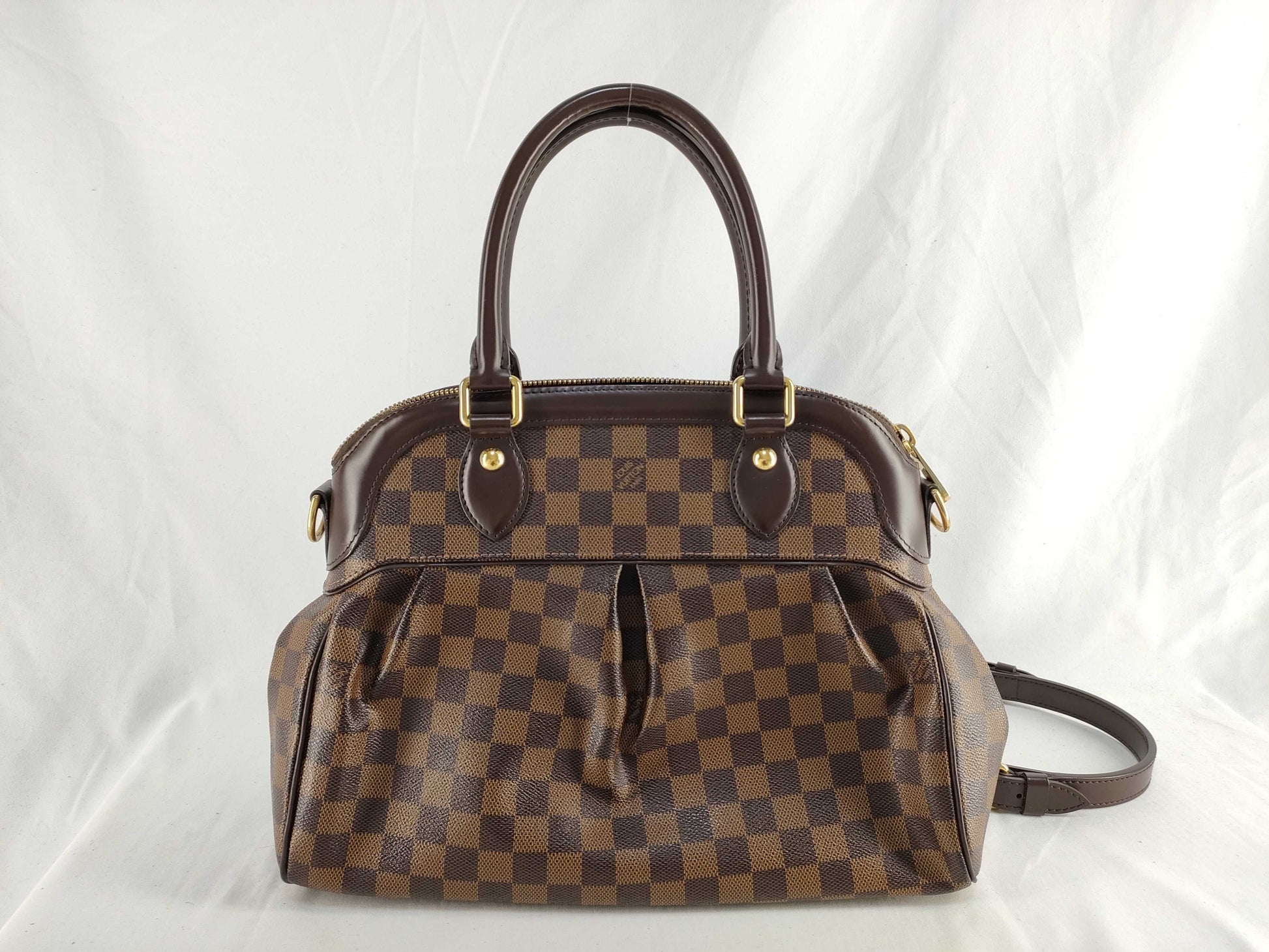 LOUIS VUITTON Damier Louis Vuitton Damier Hand Shoulder Bag and Handbag