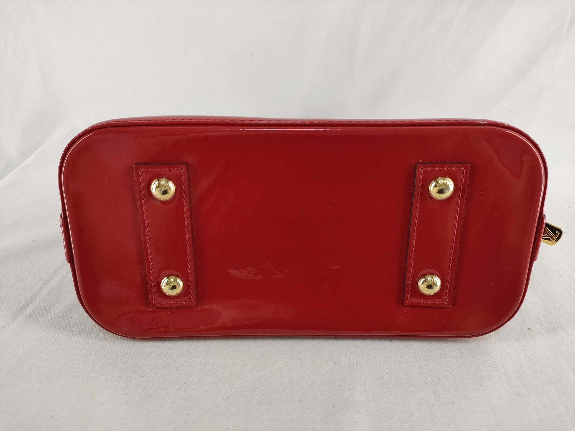 LOUIS VUITTON Louis Vuitton Enamel Alma BB Shoulder Bag Handbag