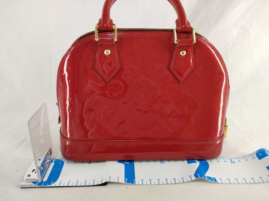 LOUIS VUITTON Vernis Louis Vuitton Alma BB Shoulder Bag Handbag