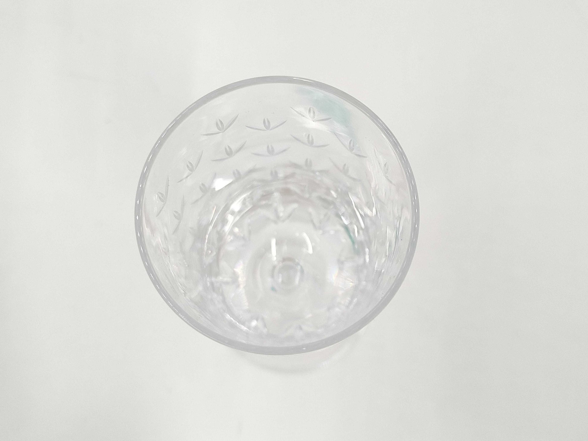 Tiffany&Co. Pair Glass Champagne Glass