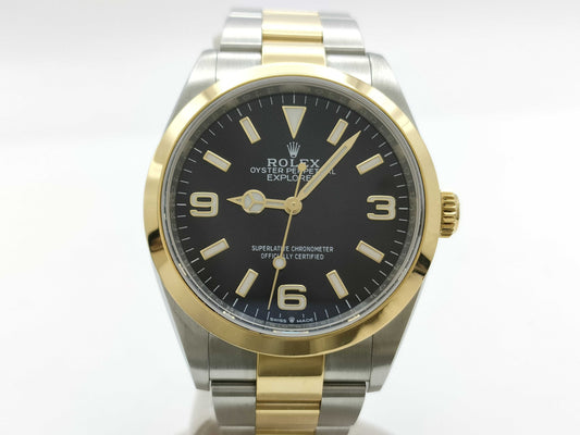 ROLEX 124273 R97S0687 Black Dial Men's Watch