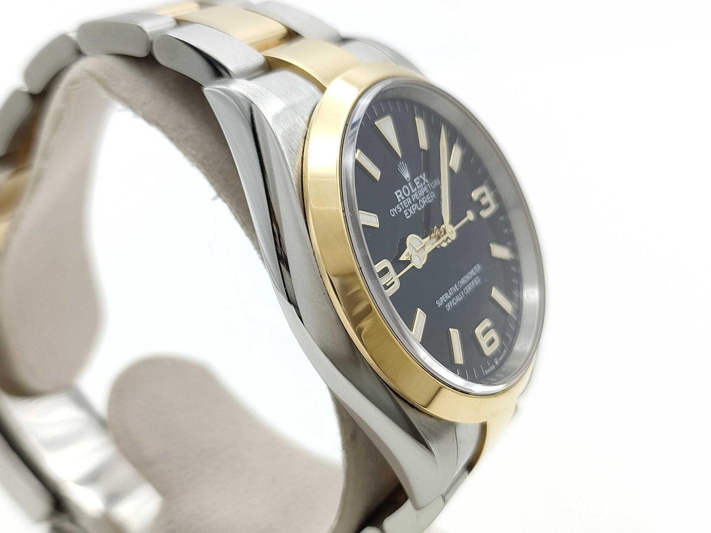 ROLEX 124273 R97S0687 Black Dial Men's Watch