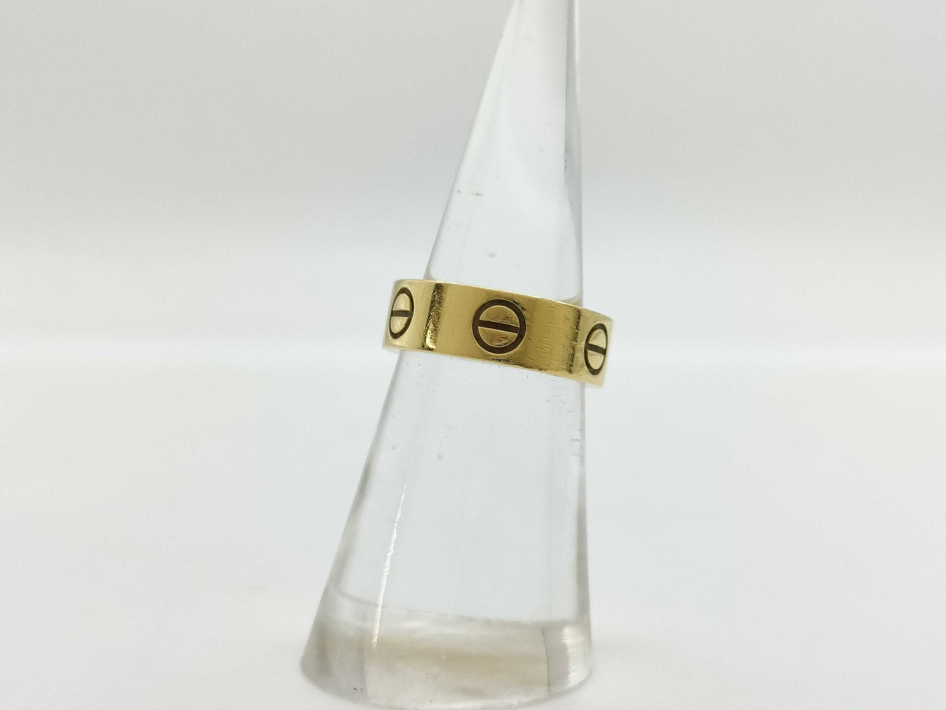 Cartier Love #48 YG 750 6.7g Ring