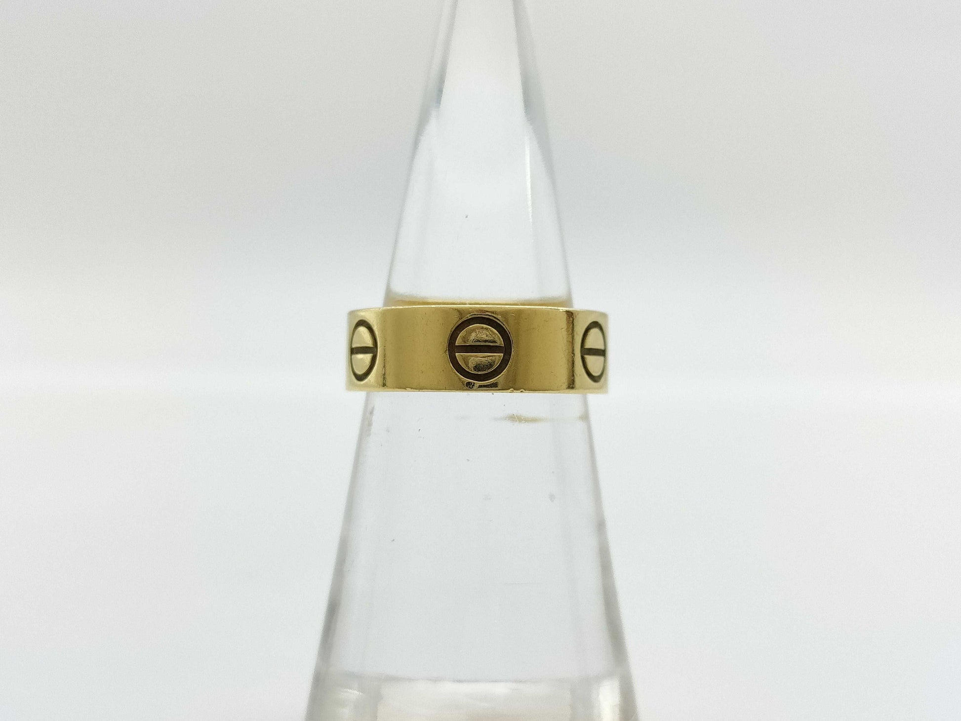 Cartier Love #48 YG 750 6.7g Ring