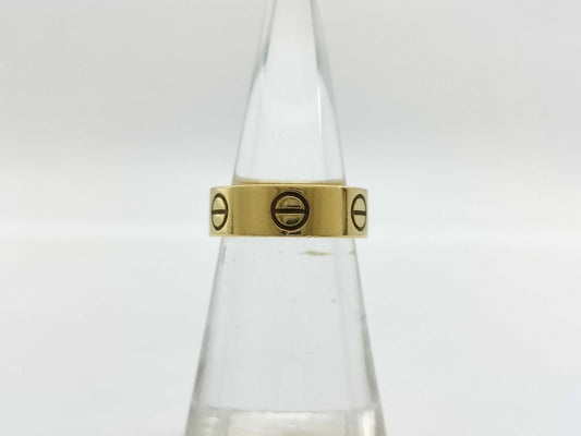 Cartier Love #48 YG 750 6.7g Ring