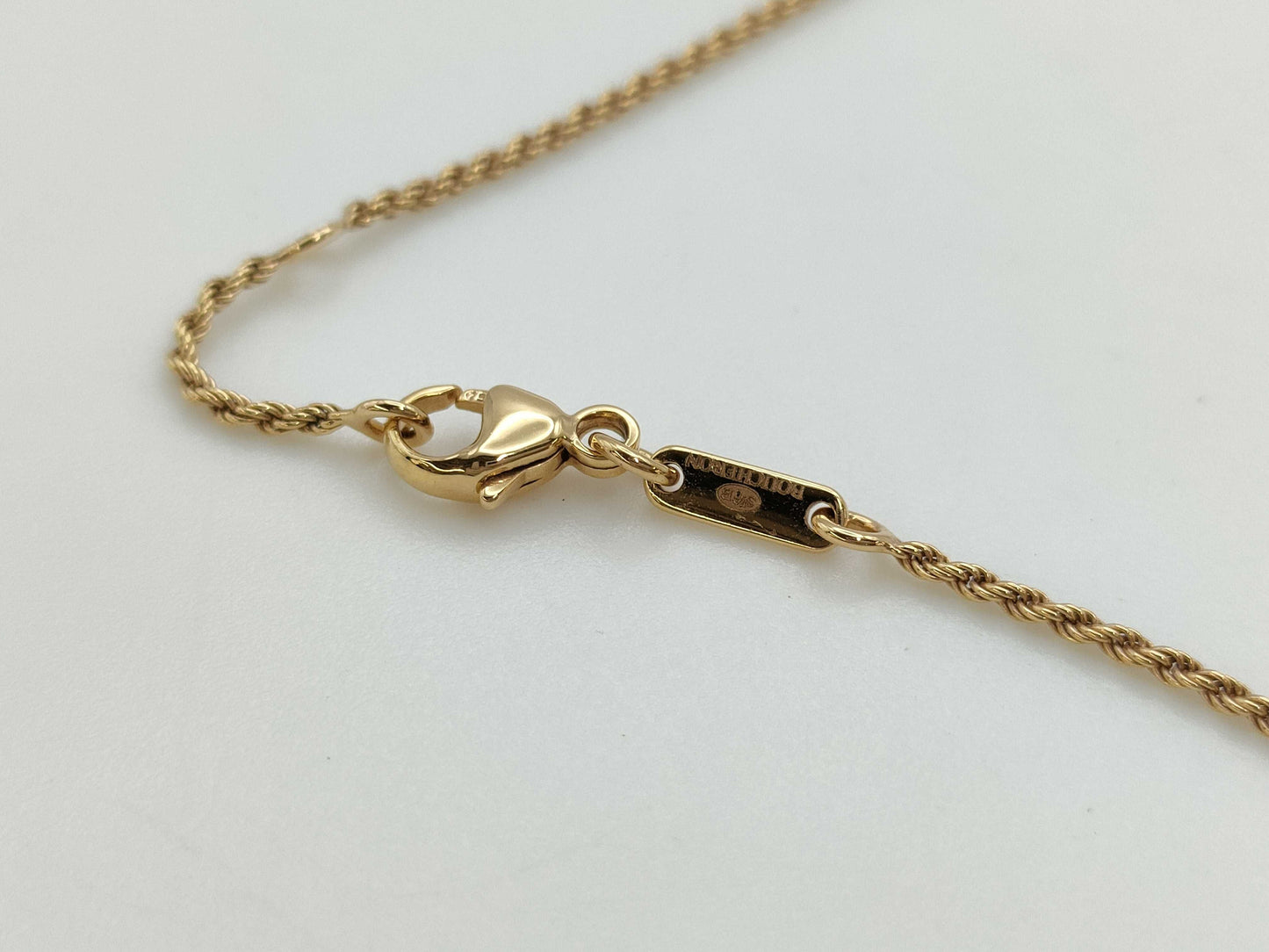 BOUCHERON Serpan Boheme Onyx Au750 4.3g Necklace