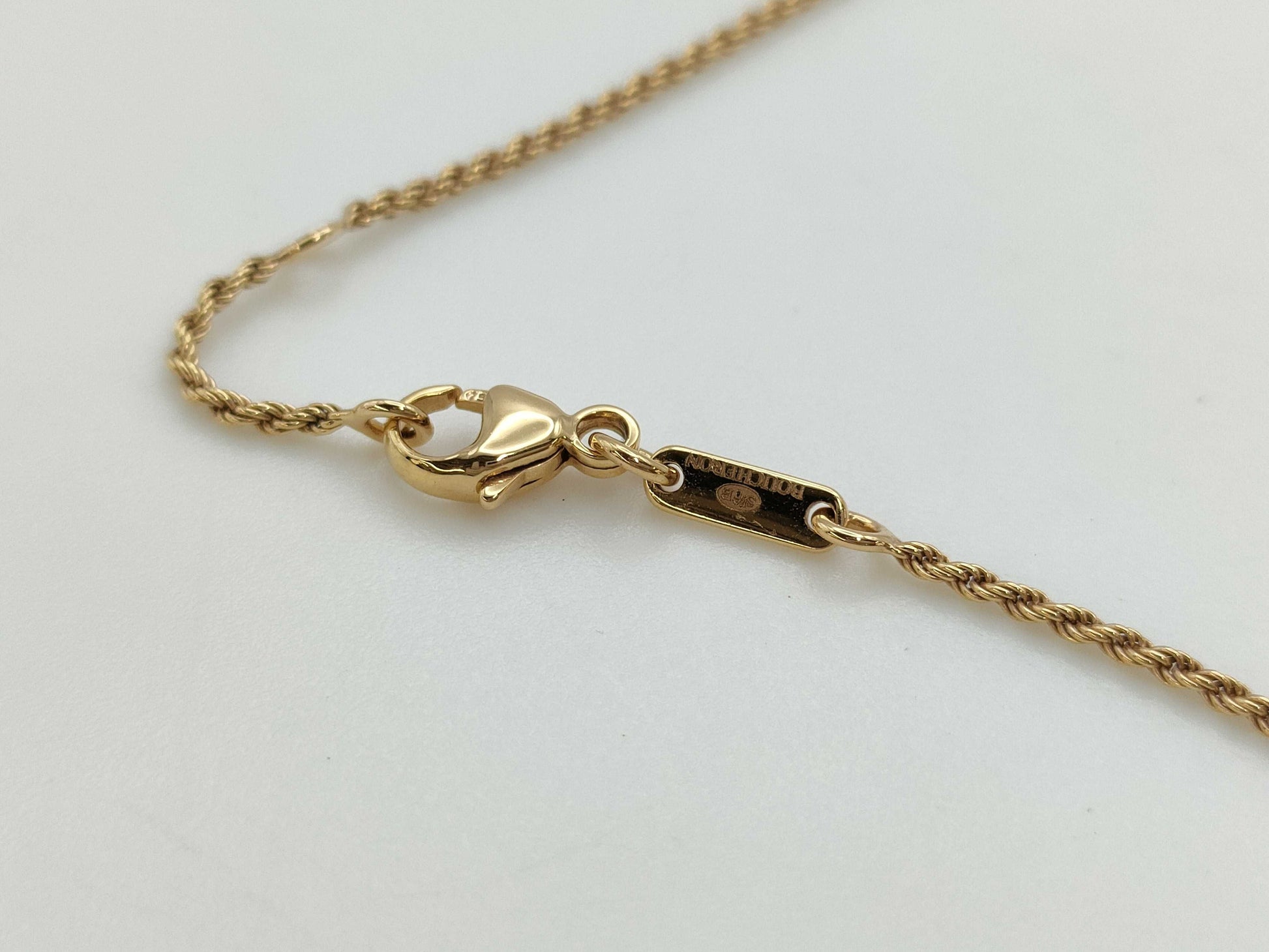 BOUCHERON Serpan Boheme Onyx Au750 4.3g Necklace