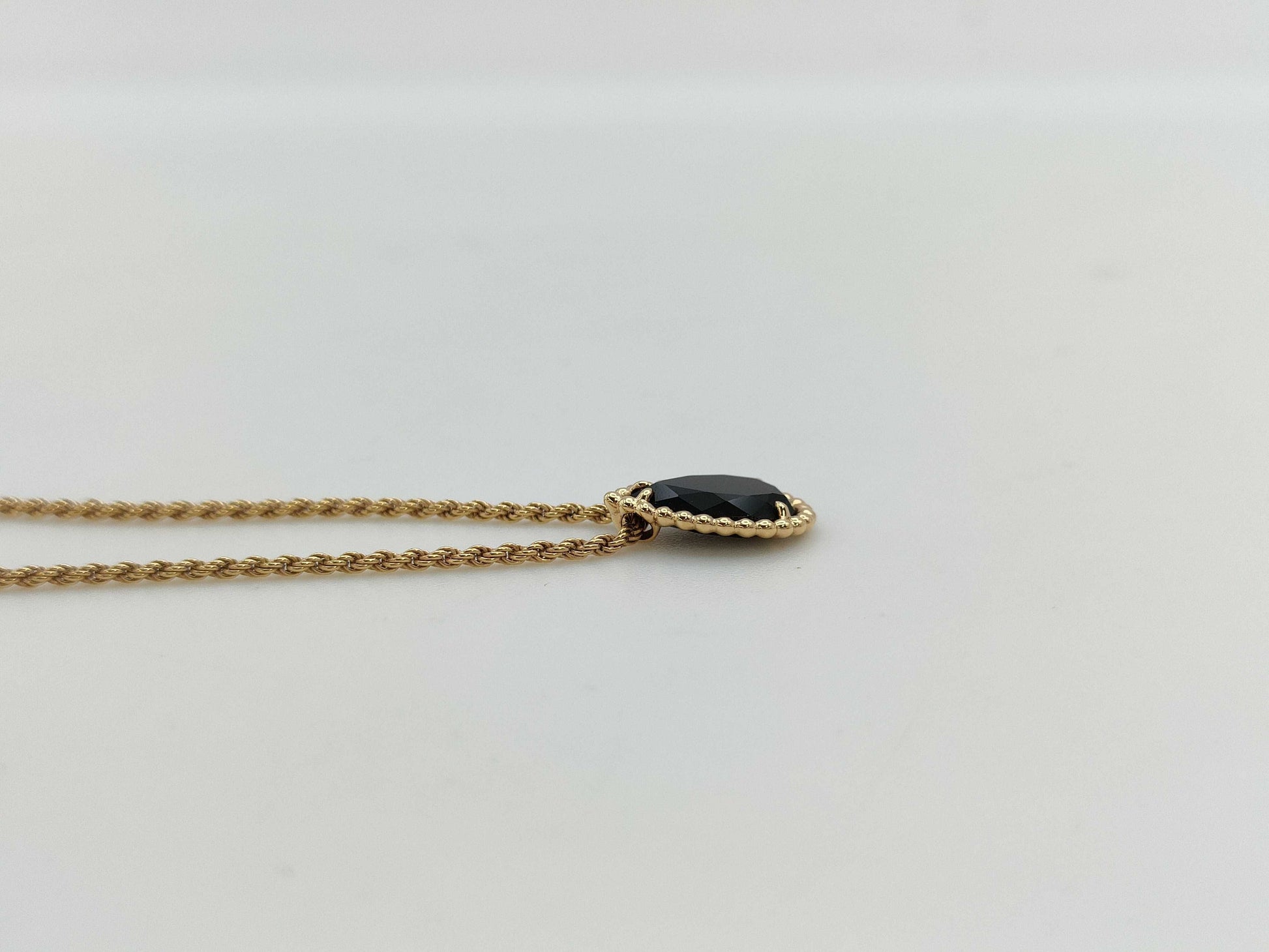 BOUCHERON Serpan Boheme Onyx Au750 4.3g Necklace