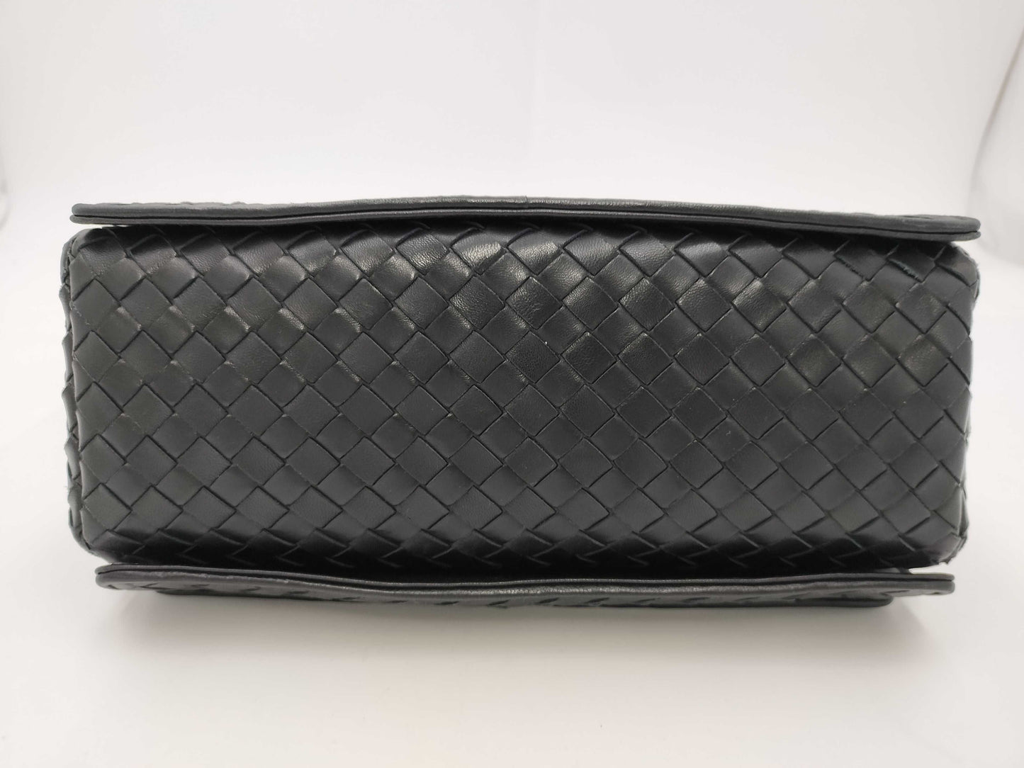 BOTTEGA VENETA Bottega Veneta Intrecciato 145555 One-Shoulder Bag Black Bag