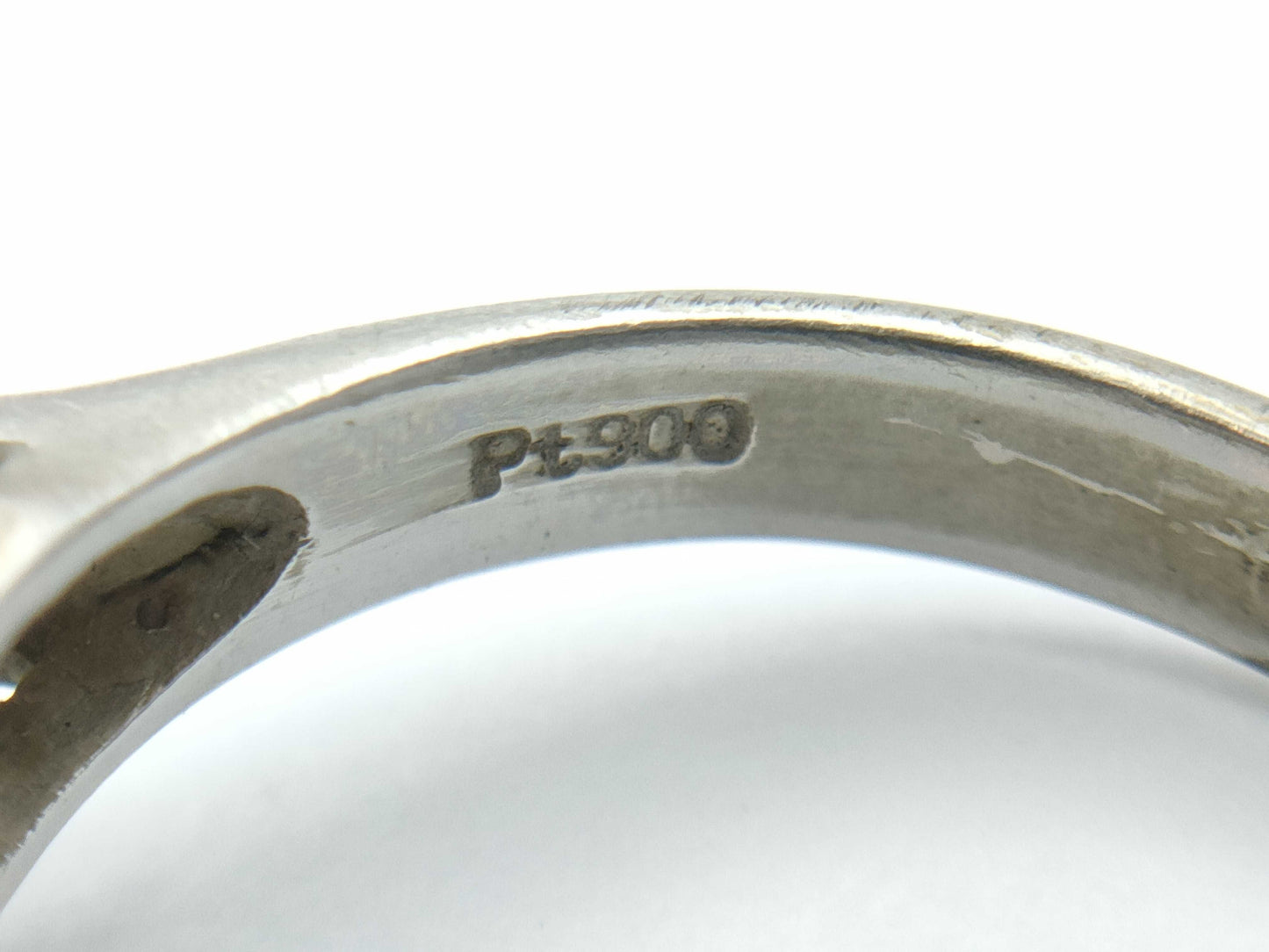 Jade 1.78ct D0.182ct Pt900 5.8g Ring