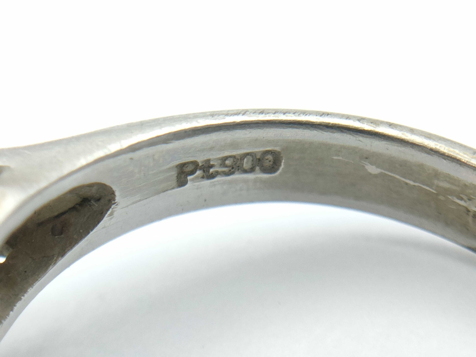 Jade 1.78ct D0.182ct Pt900 5.8g Ring