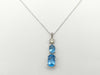 TP3.20ct D0.31ct K18WG/K14WG 3.5g Necklace