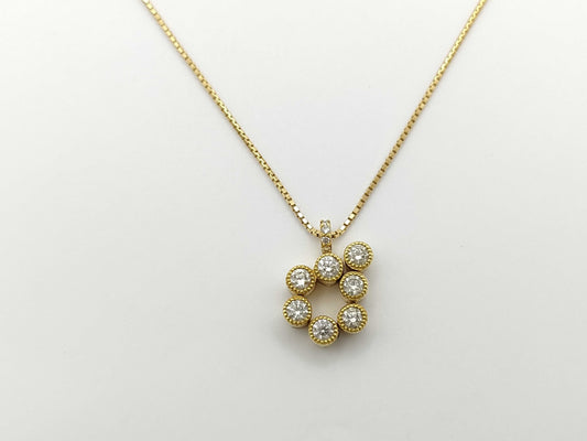 D0.50ct K18 5.4g Necklace