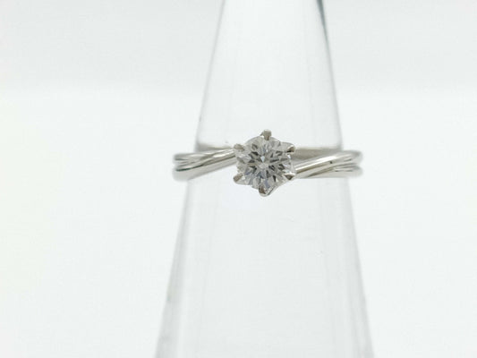 D0.386ct Pt900 3.5g Ring
