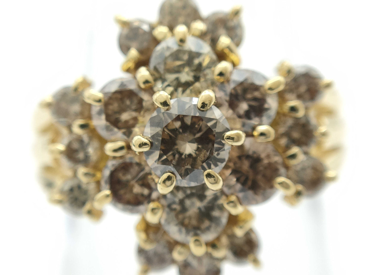 D2.02ct K18 5.9g Ring