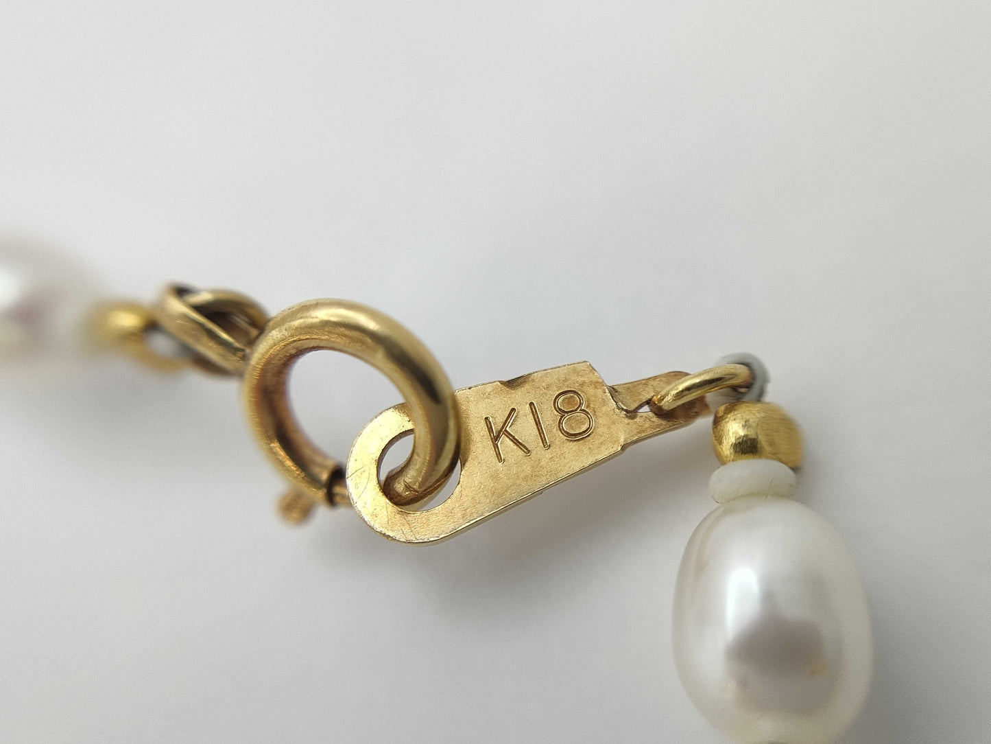 Pearl K18/K14 7.8g Necklace