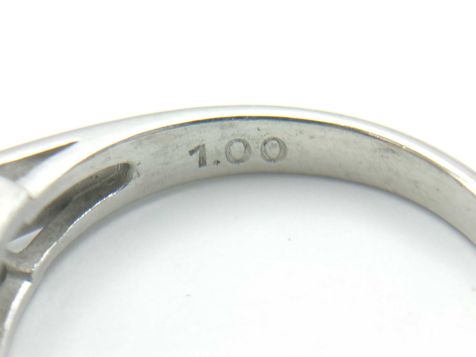 D1.00ct PT900 5.7g Ring