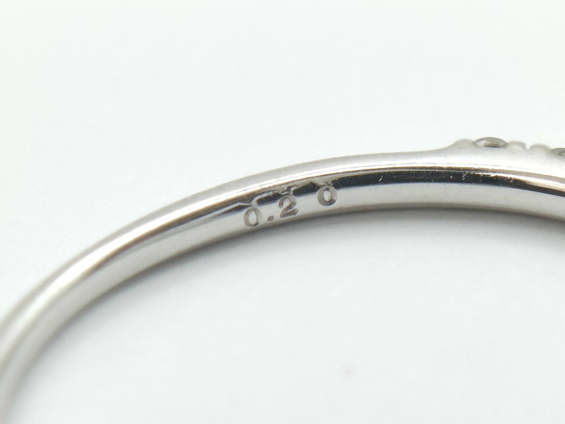 D0.20ct K18WG 1.0g Ring