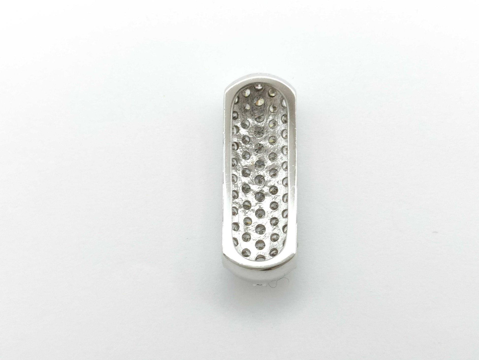 D1.00ct K18WG 3.0g Pendant Top