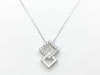 D1.53ct K18WG 7.7g Necklace