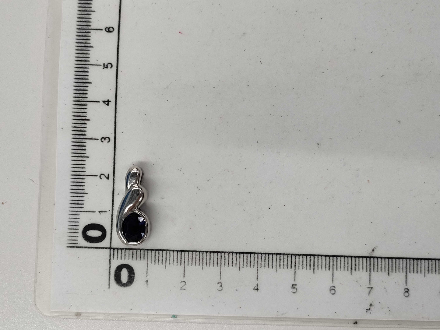S1.342ct Pt900 5.3G Pendant Top