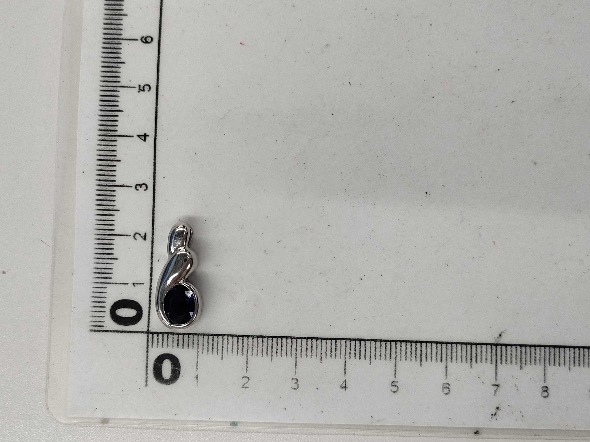 S1.342ct Pt900 5.3G Pendant Top