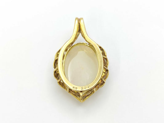 OP5.09ct K18 4.4g Pendant Top