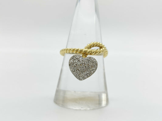 D0.37ct K18 5.0g Ring