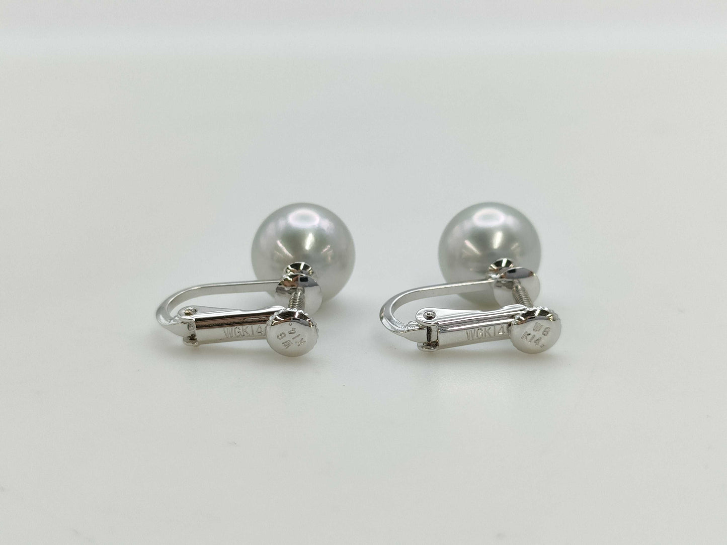 Pearl diameter approx. 8.9/8.9mm K14WG 3.4g Earrings