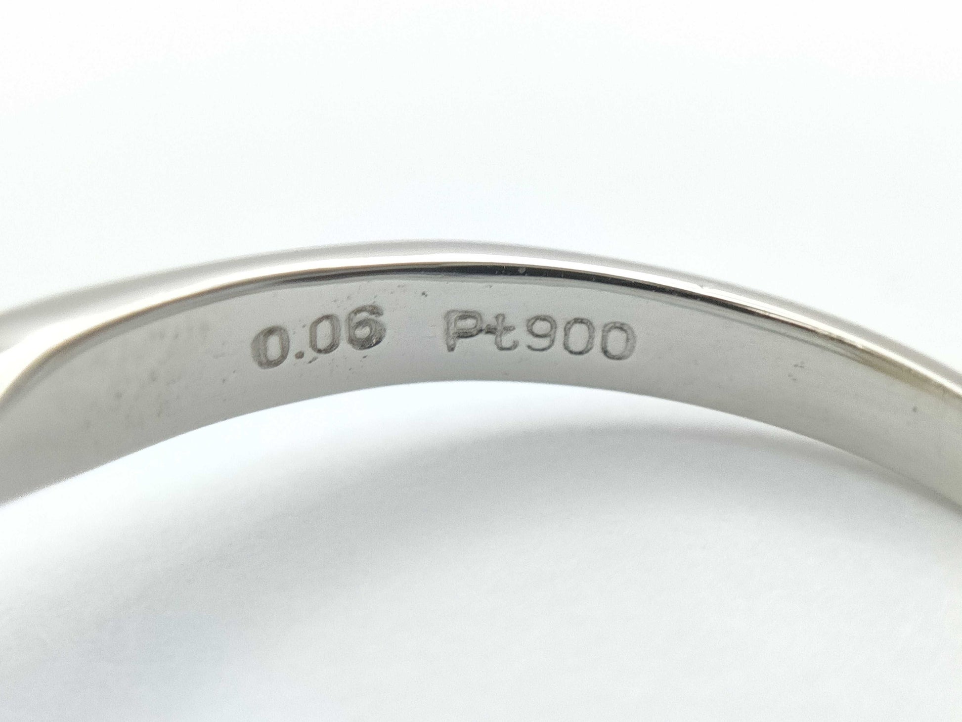 Pearl diameter approx. 8.7mm D0.06ct PT900 3.5g ring
