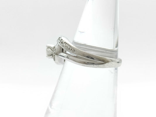 D0.30ct FD0.08ct K18WG 5.6g Ring