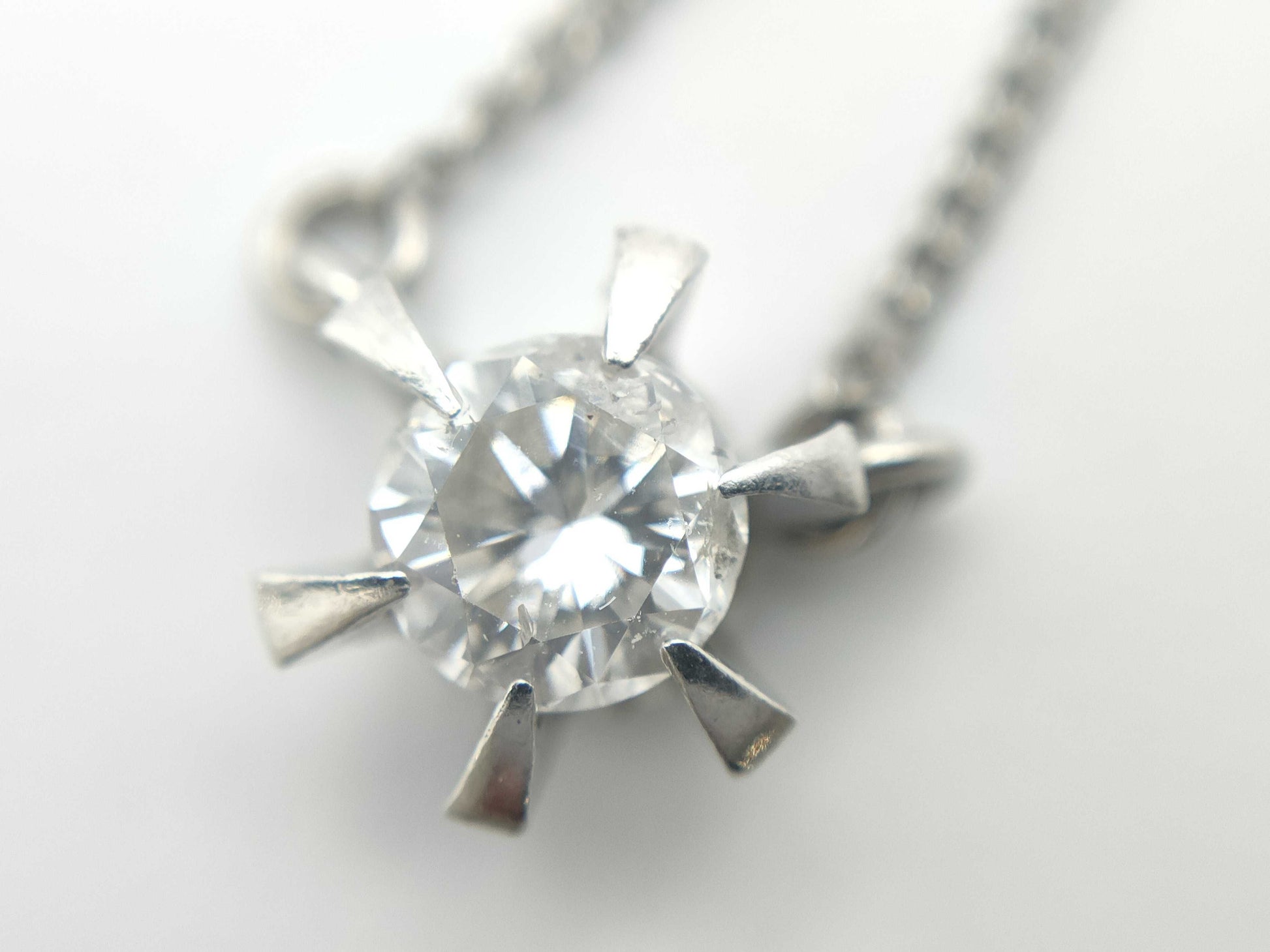 D0.31ct PT900/850 2.4g Necklace