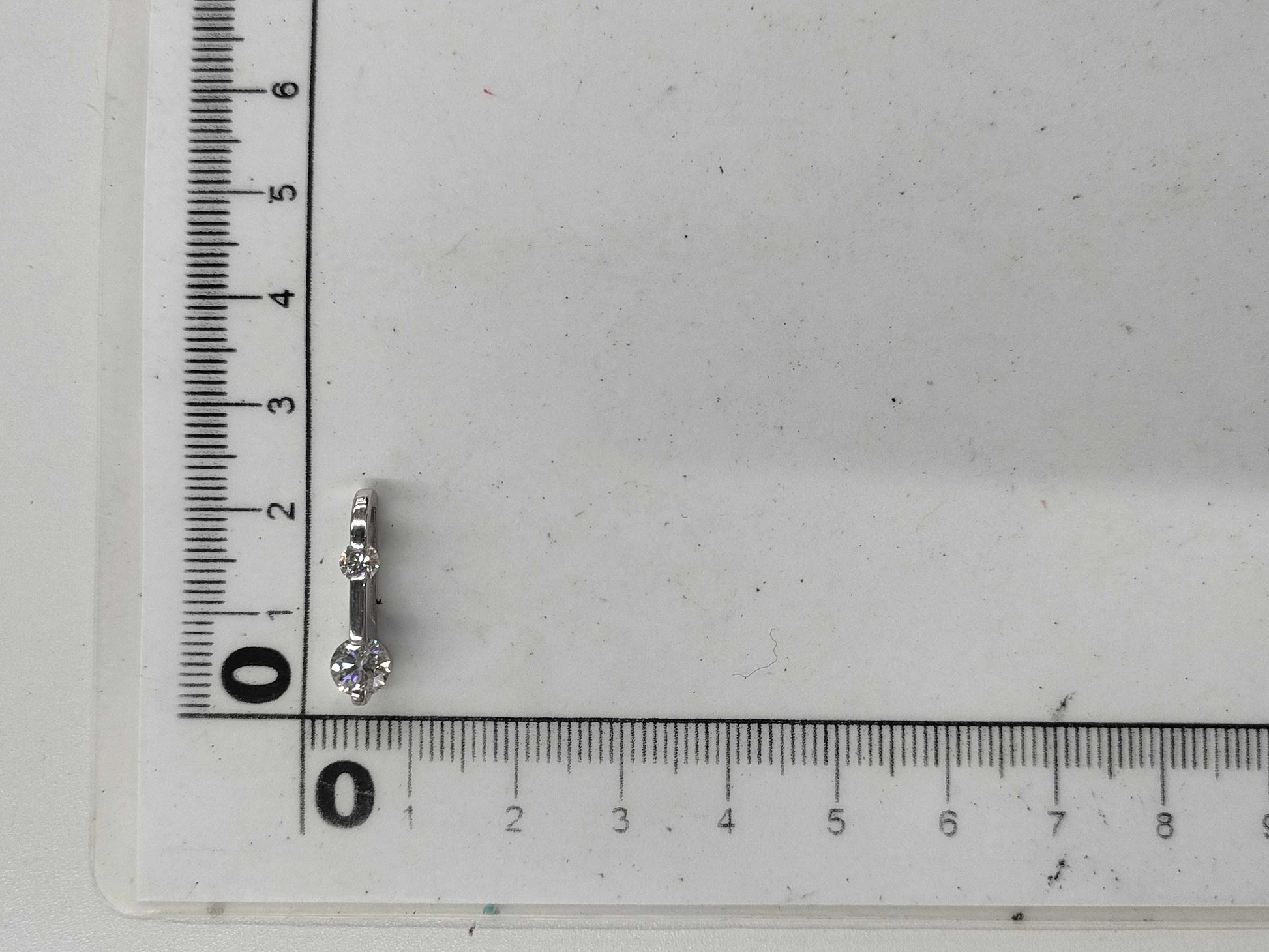 D0.560ct D0.15ct PT900 2.0g Pendant Top